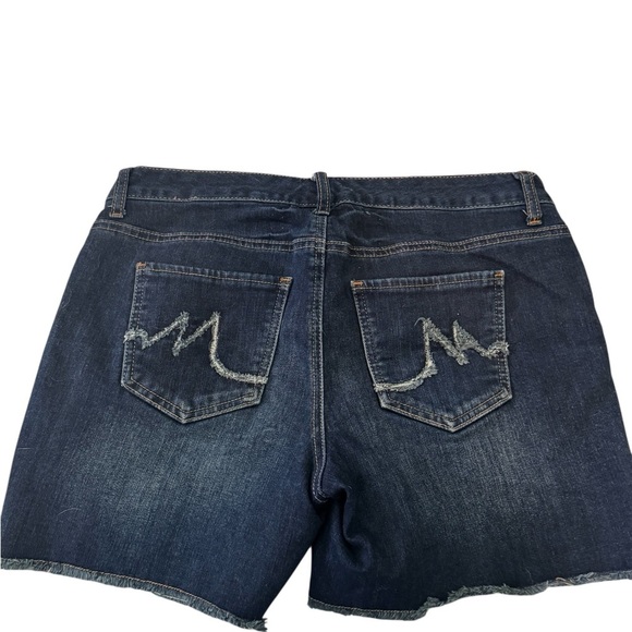 Maurices Blue Jean Shorts Classic Cut-Off Style - Picture 2 of 4